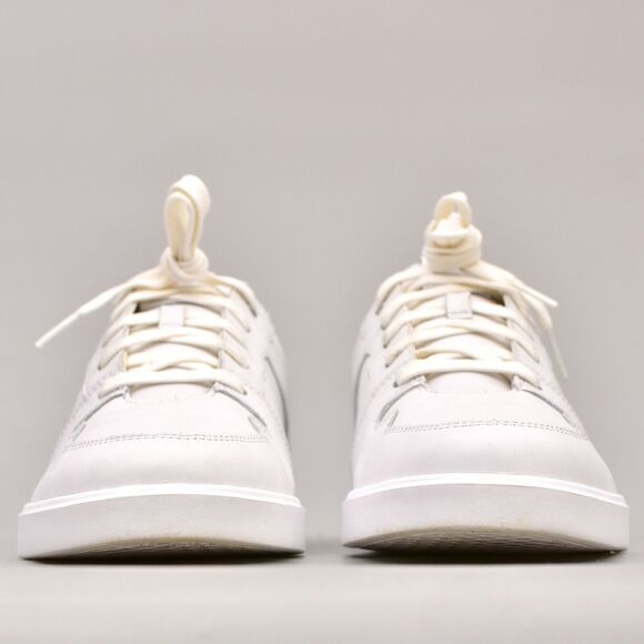 COLE HAAN WOMEN'S 9.5 GRAND CROSSCOURT WHITE LEATHER TENNIS SNEAKERS W26195 - Picture 4 of 11